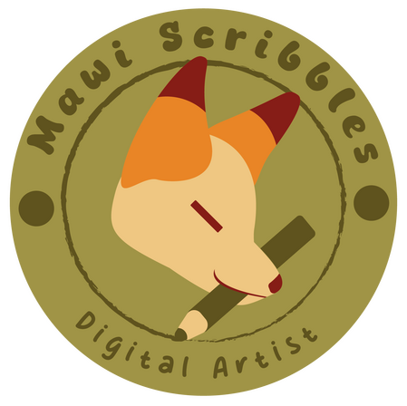 Mawi's Persona. They have fox ears and wear circle glasses.